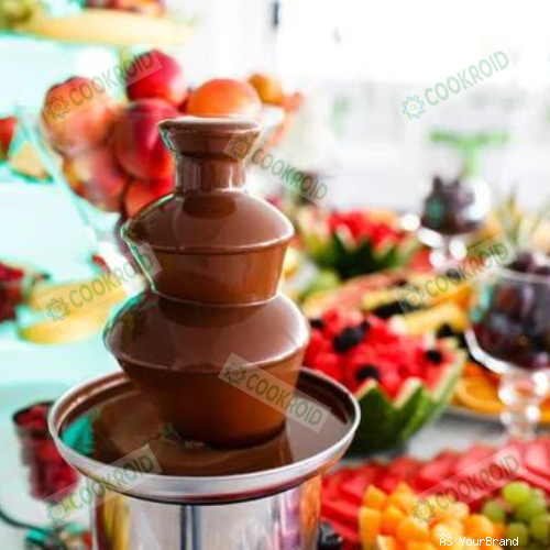 Chocolate Fountain Mini-3 Steps