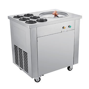 Fried Rolled ice cream machine
